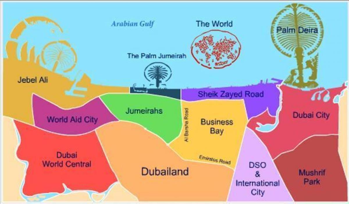 harta e Dubailand