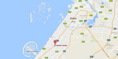 Dubai kopsht qendër të hartë vendndodhjen e