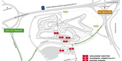Harta e Dubai motor city