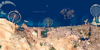 Satellite harta e Dubai