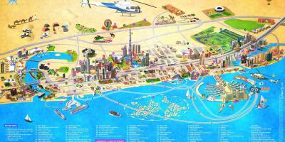 Dubai pikat e interesit hartë