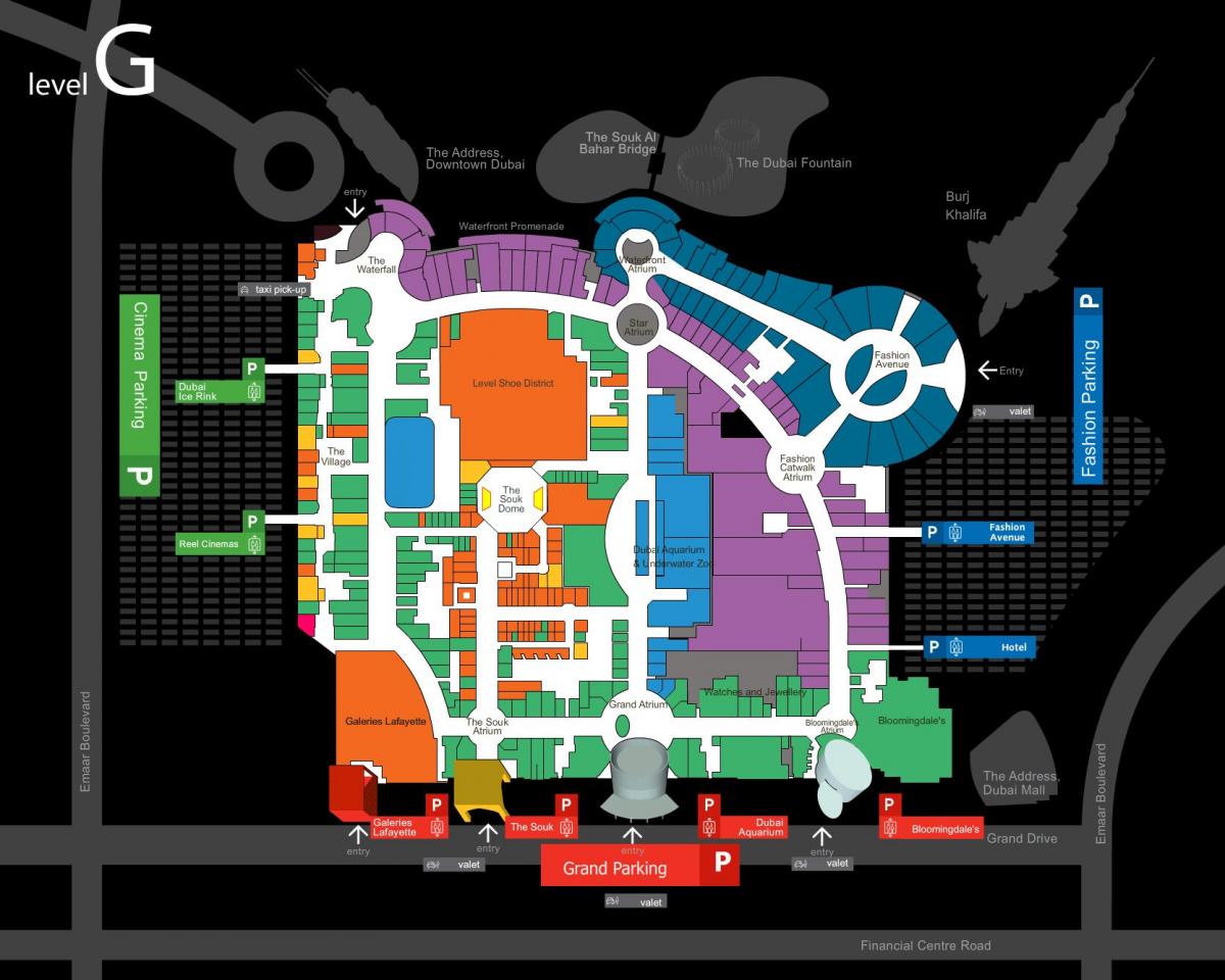 harta e Dubai mall