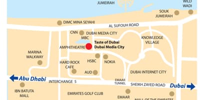 Dubai media të qytetit të hartë vendndodhjen e