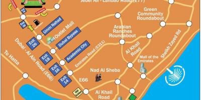 Rugby merr shtatë çifte Dubai hartë vendndodhjen e
