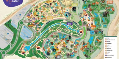 Harta e Dubai zoo